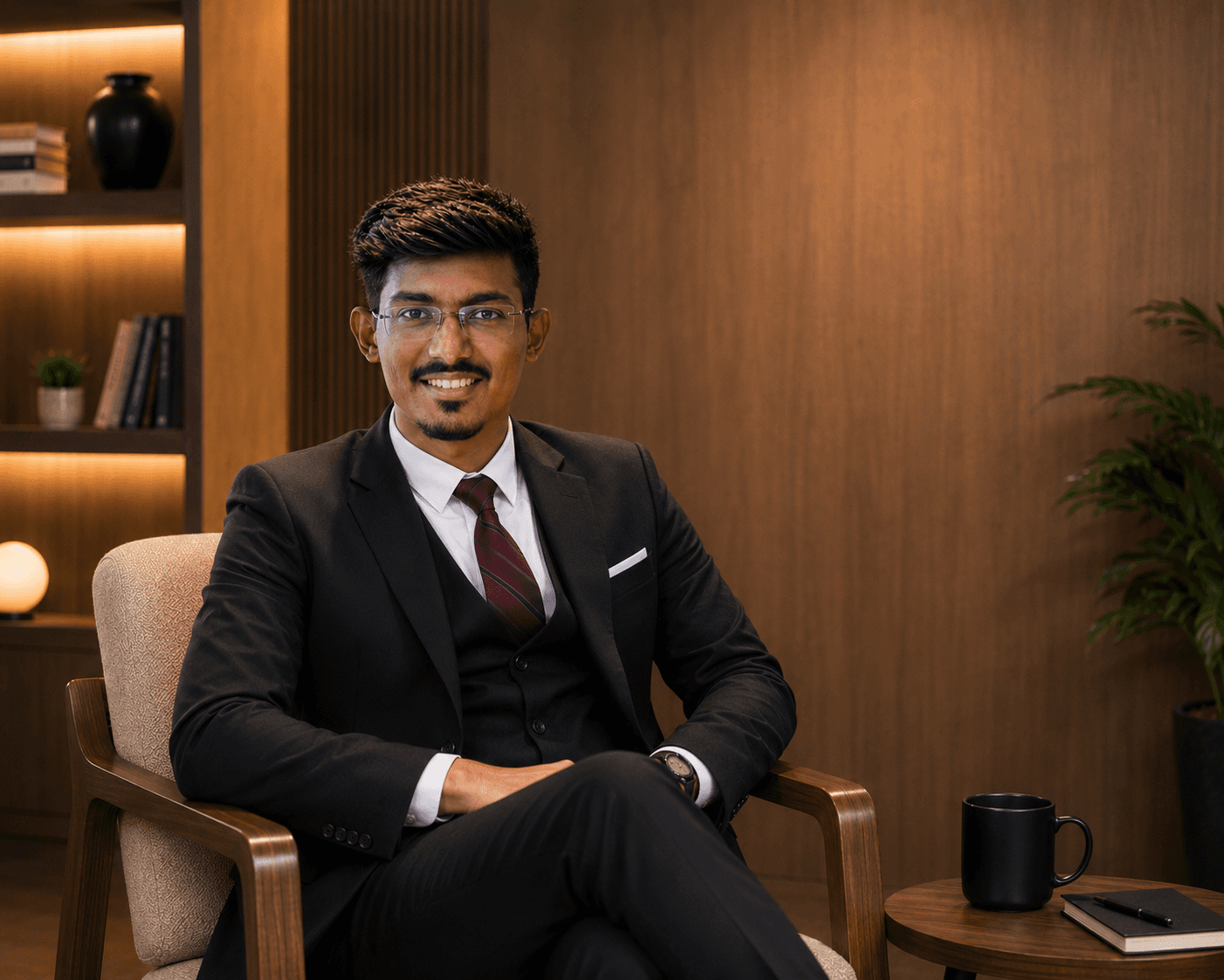 the founder - Founder of Deep Sindhu Interiors